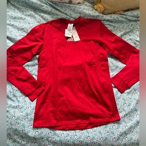 Adidas size large unisex cold weather long sleeve top